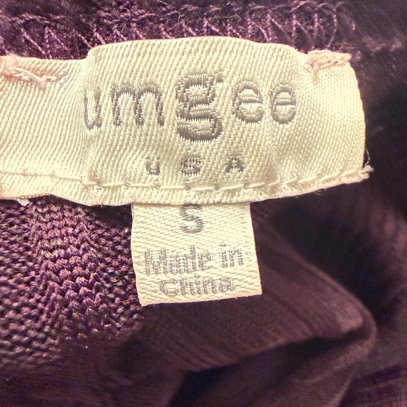 Umgee Deep Purple Long Cardigan Sweater - Picture 4 of 5
